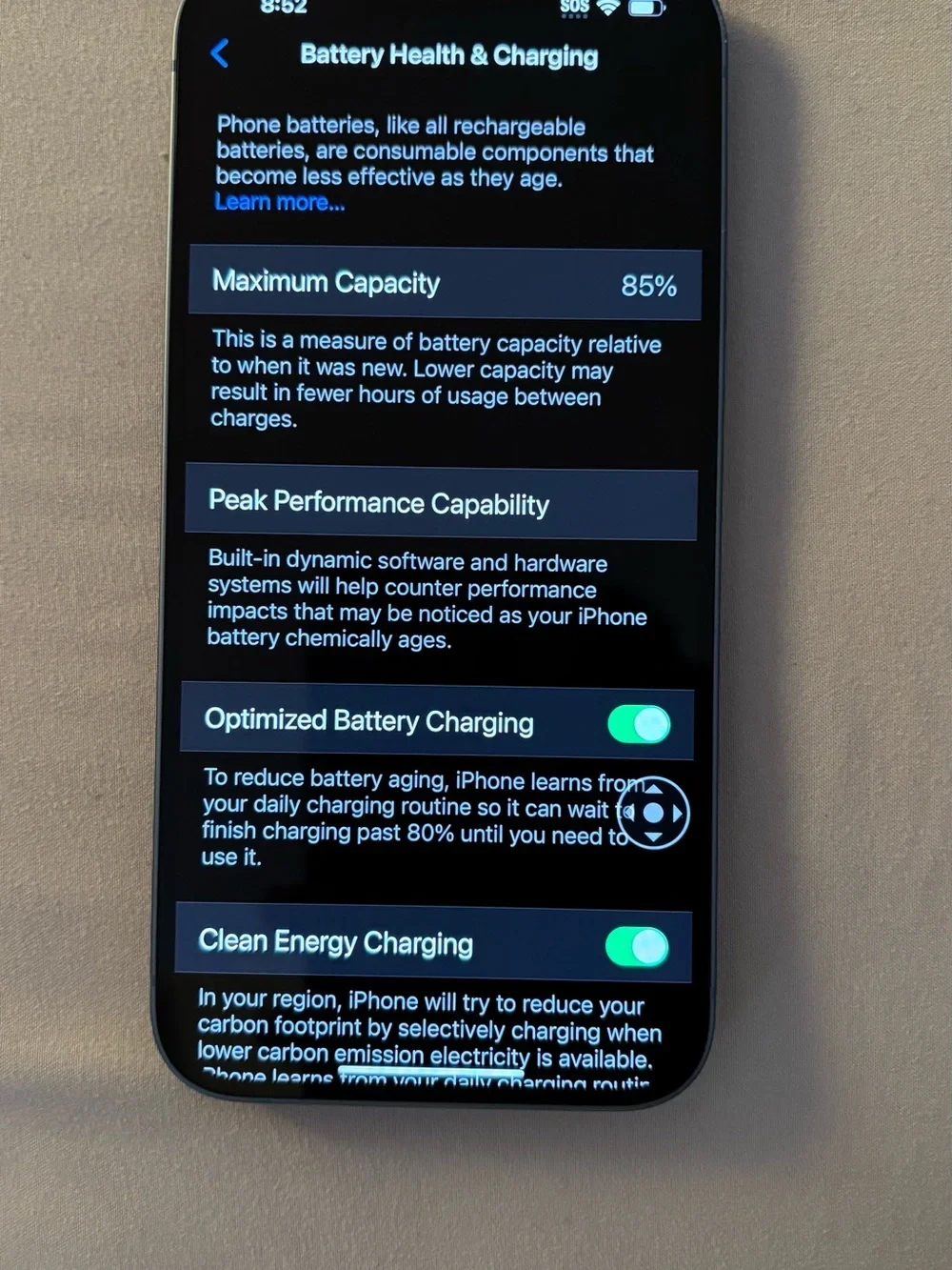 Apple iPhone 14 Plus - Black Front Display